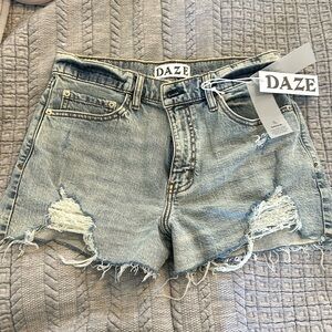 NWT jean shorts